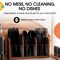 Exquisite Polished Plastic Silverware – 150 Pcs Heavy Duty Cutlery Set – 50 Each of Forks, Knives & Spoons – Disposable Utensil Set for Parties, Events & Catering – Flatware Set by Party Solids
